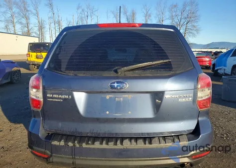 2014 Subaru Forester 2.5I из США, поврежденный, VIN JF2SJAAC7EH456642